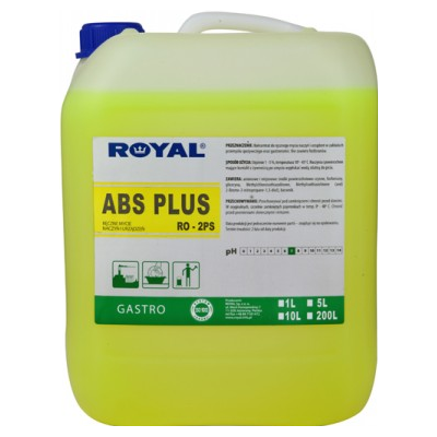 Płyn do mycia naczyń ABS Plus Royal 10 l